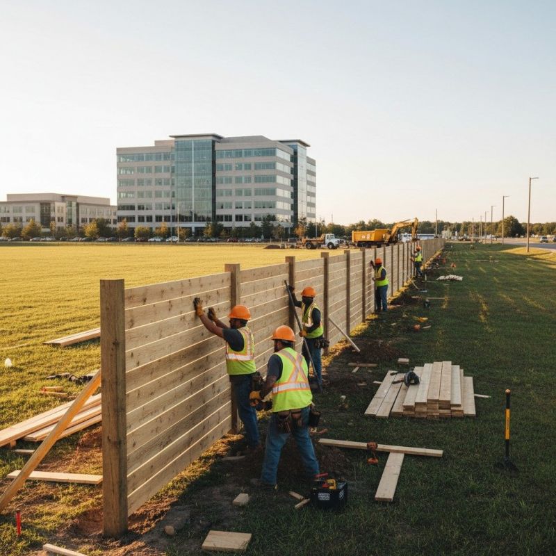 Deer Fence Installation