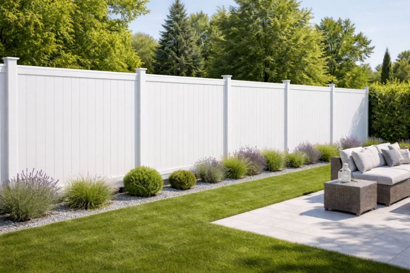 White Pvc Fence Installation in Grand Rapids, MI