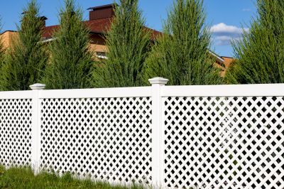 White Pvc Fence Installation in Alpharetta, GA
