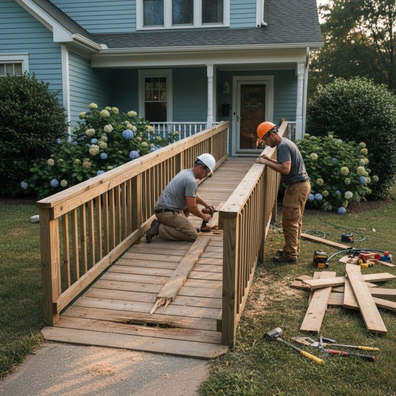 Wood Ramp Service in Kansas City, KS